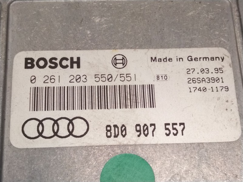 Recambio de centralita motor uce para audi a4 b5 (8d2) 1.8 t referencia OEM IAM 8D0907557 0261203550 0261203551