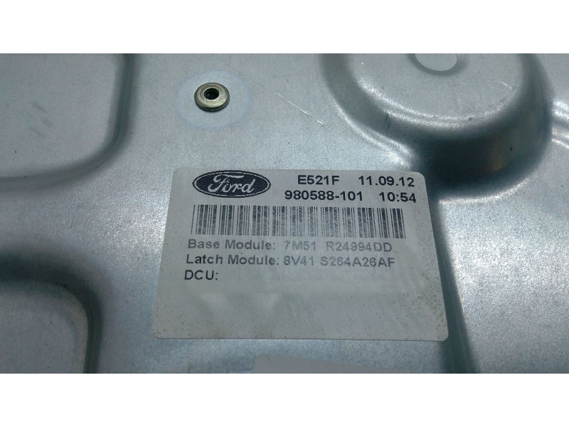 Recambio de elevalunas trasero derecho para ford kuga i 2.0 tdci referencia OEM IAM 980588101  