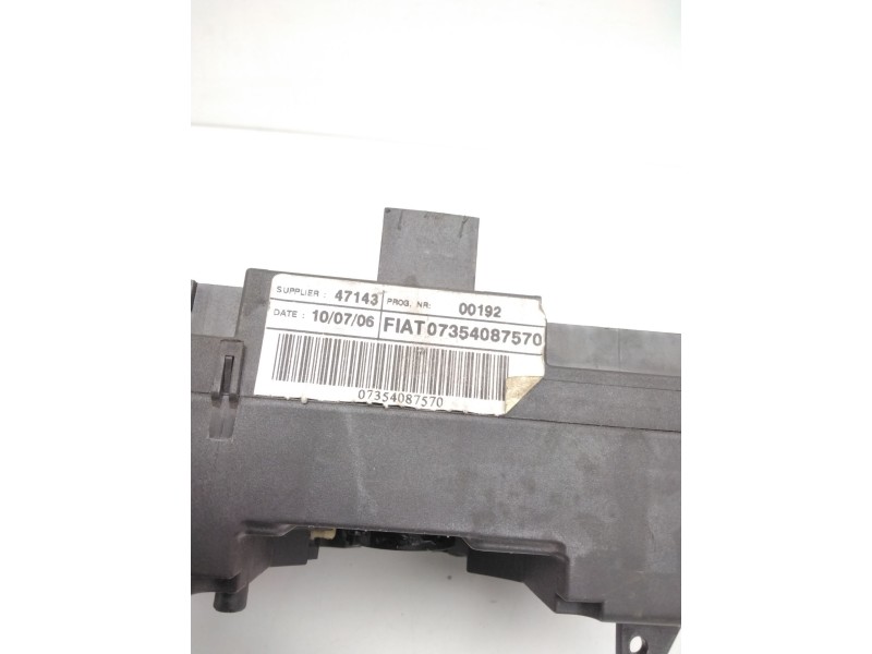 Recambio de mando luces para fiat croma (194) 1.9 8v multijet active (12.2007) referencia OEM IAM 07354087570 47143 00192