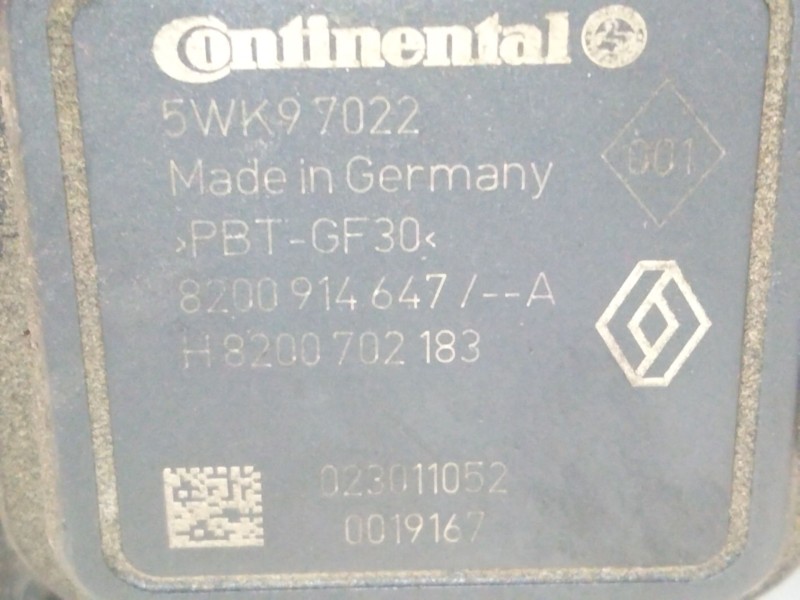 Recambio de caudalimetro para renault master iii furgoneta (fv) 2.3 dci 150 fwd (fv0f, fv03) referencia OEM IAM 8200914647  