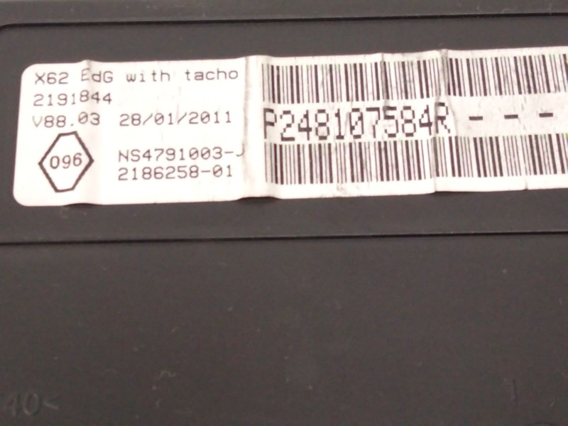 Recambio de cuadro instrumentos para renault master iii furgoneta (fv) 2.3 dci 150 fwd (fv0f, fv03) referencia OEM IAM P24810758