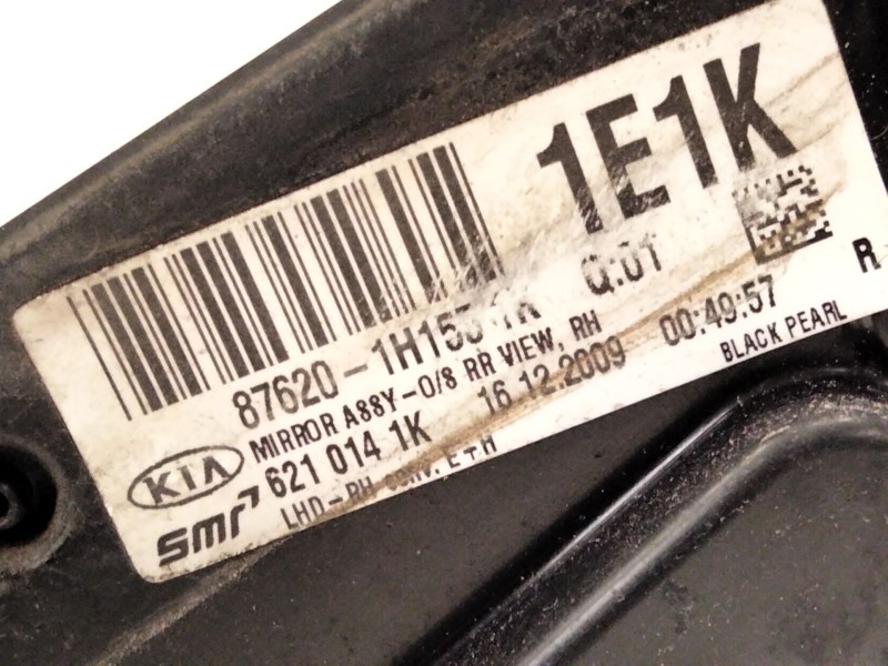 Recambio de retrovisor derecho para kia cee´d sw (ed) 1.6 crdi 115 referencia OEM IAM 876201H155  
