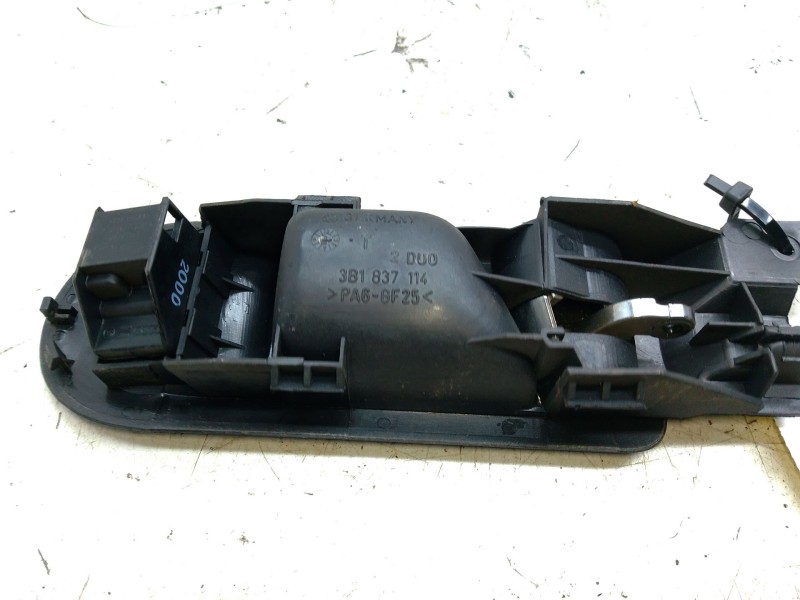 Recambio de maneta interior trasera izquierda para volkswagen passat b5 (3b2) 1.9 tdi referencia OEM IAM 3B1837114  