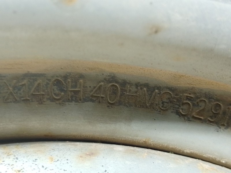 Recambio de llanta hierro para hyundai h-1 furgoneta (a1) 2.5 td referencia OEM IAM 529104A000  