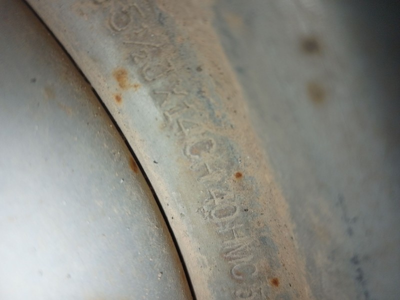 Recambio de llanta hierro para hyundai h-1 furgoneta (a1) 2.5 td referencia OEM IAM 529104A000  