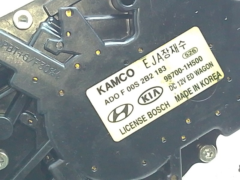 Recambio de motor limpia trasero para kia cee´d sw (ed) 1.6 crdi 115 referencia OEM IAM 987001H500  