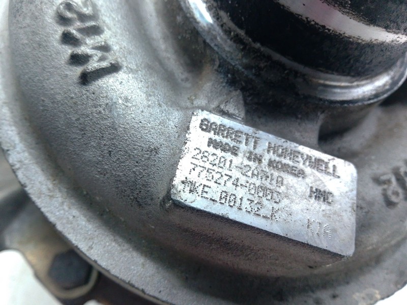 Recambio de turbocompresor para kia cee´d sw (ed) 1.6 crdi 115 referencia OEM IAM 282012A710  