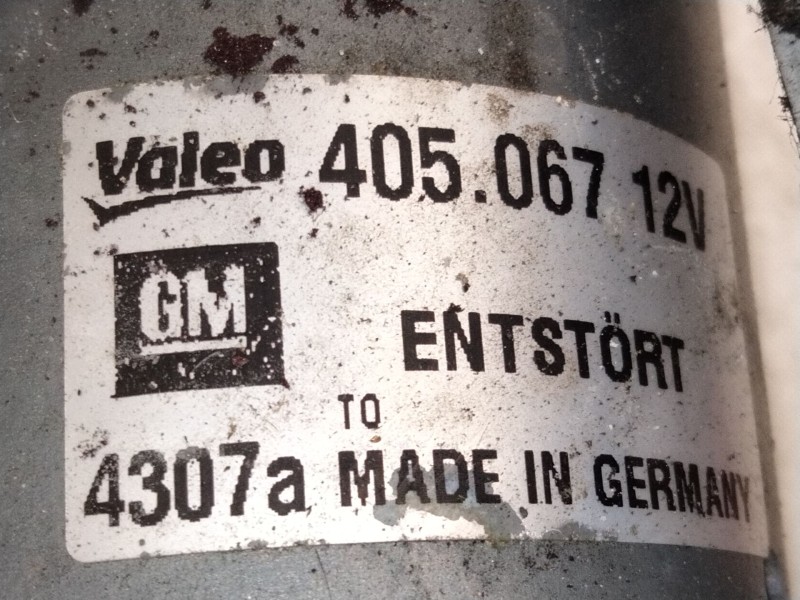 Recambio de motor limpia delantero para opel corsa d furgoneta/hatchback (s07) 1.3 cdti (l08) referencia OEM IAM 13182340  