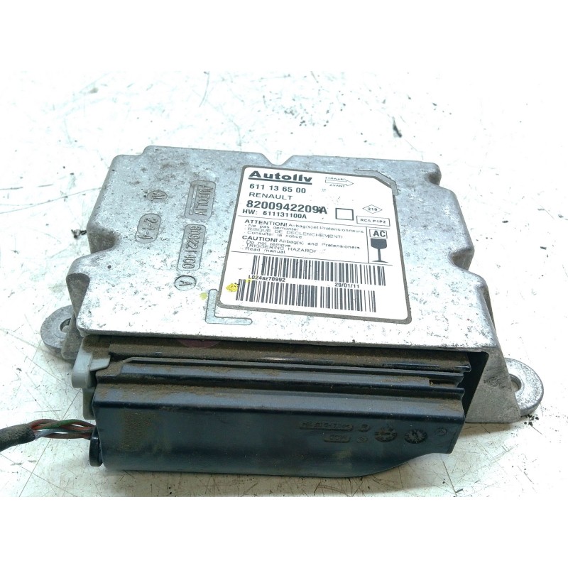 Recambio de centralita airbag para renault master iii furgoneta (fv) 2.3 dci 150 fwd (fv0f, fv03) referencia OEM IAM 609221300A 