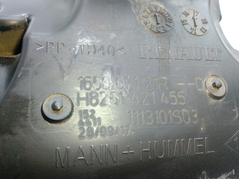 Recambio de caja filtro de aire para renault grand scénic iv (r9_) 1.6 dci 130 referencia OEM IAM   