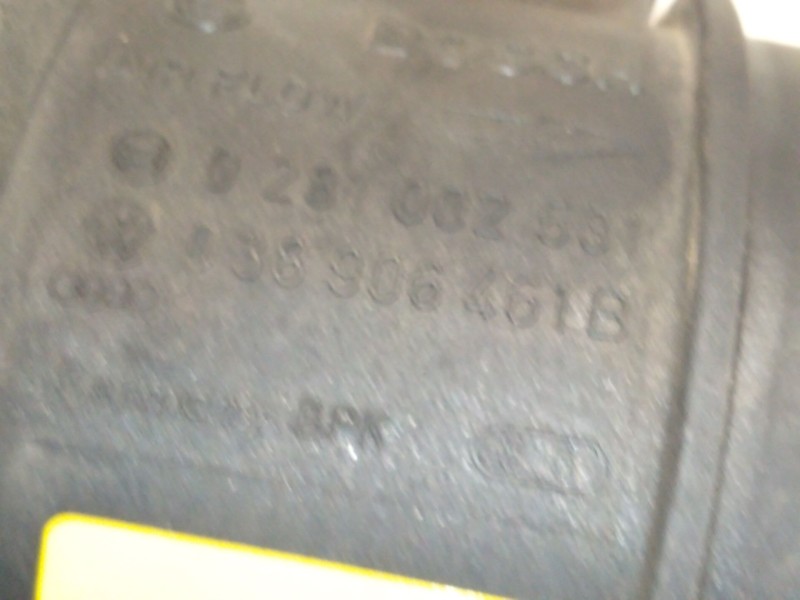 Recambio de caudalimetro para skoda octavia i (1u2) 1.9 tdi referencia OEM IAM 038906461B 0281002531 