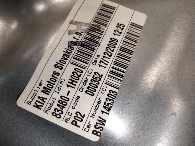 Recambio de elevalunas trasero derecho para kia cee´d sw (ed) 1.6 crdi 115 referencia OEM IAM 834801H050  