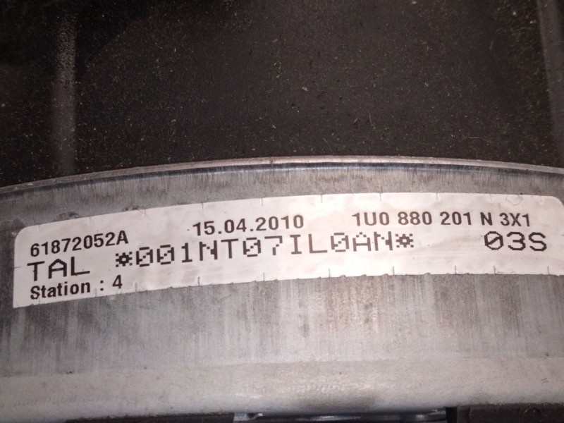 Recambio de airbag delantero izquierdo para skoda octavia i (1u2) 1.9 tdi referencia OEM IAM 1U0880201N  