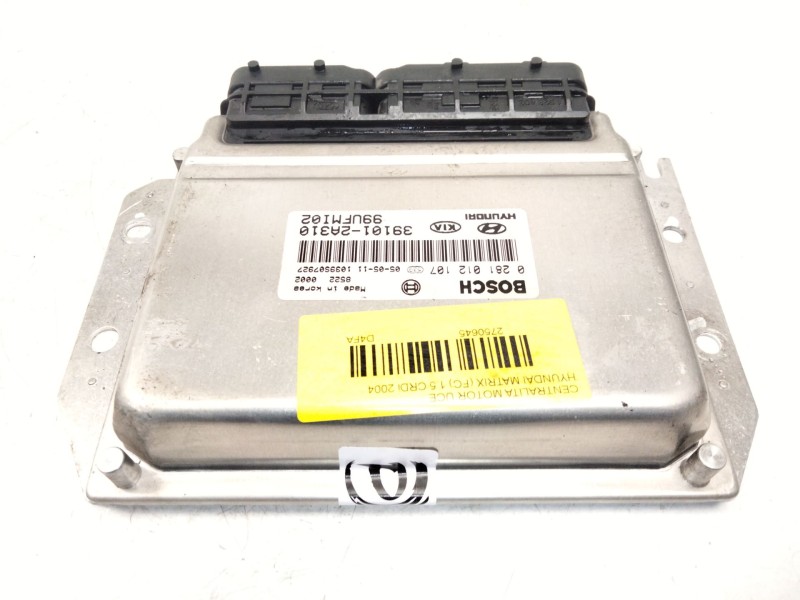 Recambio de centralita motor uce para hyundai matrix (fc) 1.5 crdi referencia OEM IAM 391012A310 0281012107 1039S07927
