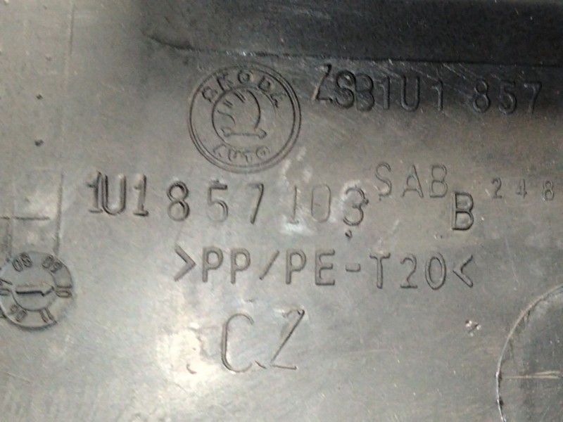 Recambio de guantera para skoda octavia i (1u2) 1.9 tdi referencia OEM IAM 1U1857103  