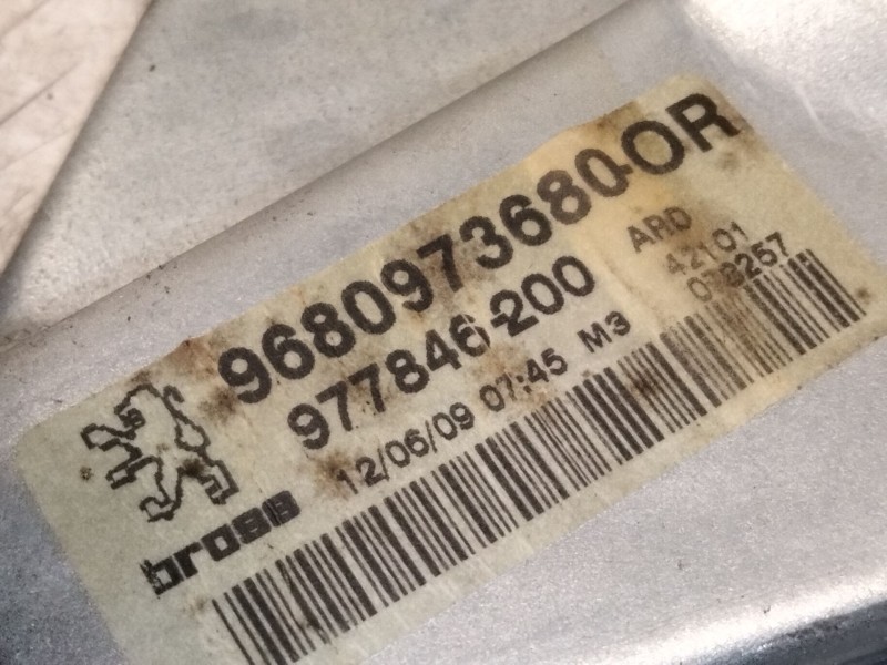 Recambio de elevalunas trasero derecho para peugeot 308 sw i (4e_, 4h_) 1.6 hdi referencia OEM IAM 9680973680  