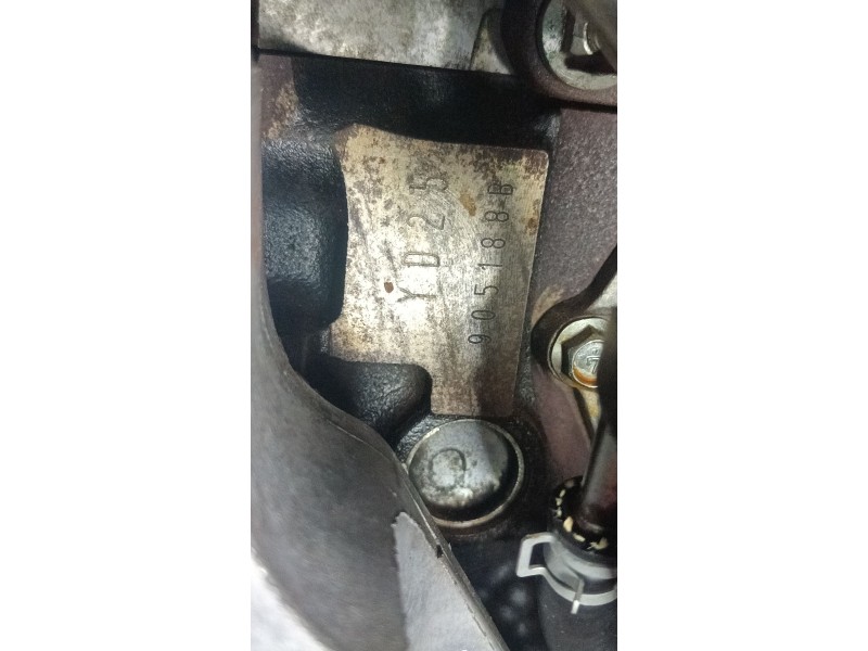 Recambio de motor completo para nissan navara np300 (d40) 2.5 dci referencia OEM IAM YD25 101025X00A 