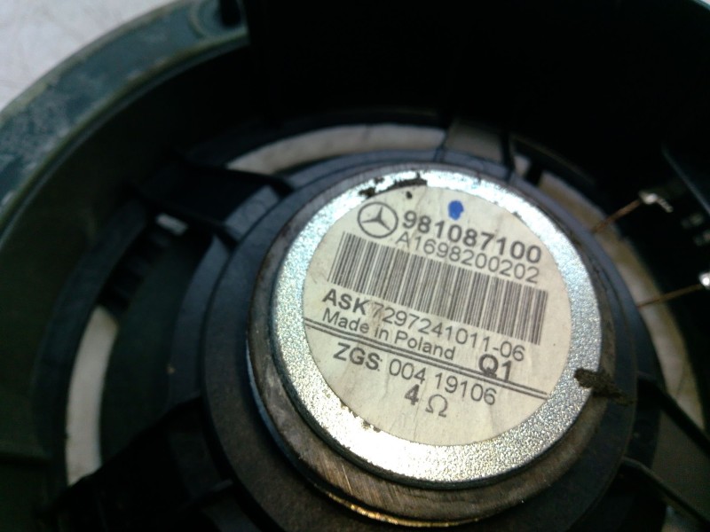 Recambio de juego altavoces para mercedes-benz clase b sports tourer (w245) b 180 cdi (245.207) referencia OEM IAM 981087100  