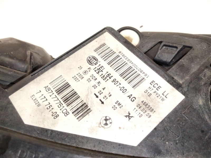 Recambio de faro izquierdo para bmw 5 (e60) 525 d referencia OEM IAM   