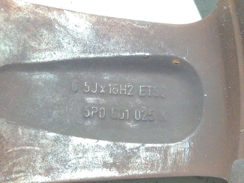 Recambio de llanta aluminio para seat leon (1p1) 1.6 tdi referencia OEM IAM 5P0601025  