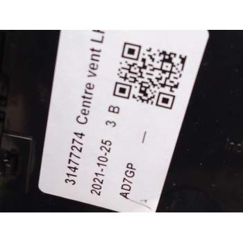 Recambio de aireador central para volvo xc60 ii (246) b4 mild-hybrid awd referencia OEM IAM 31477274  