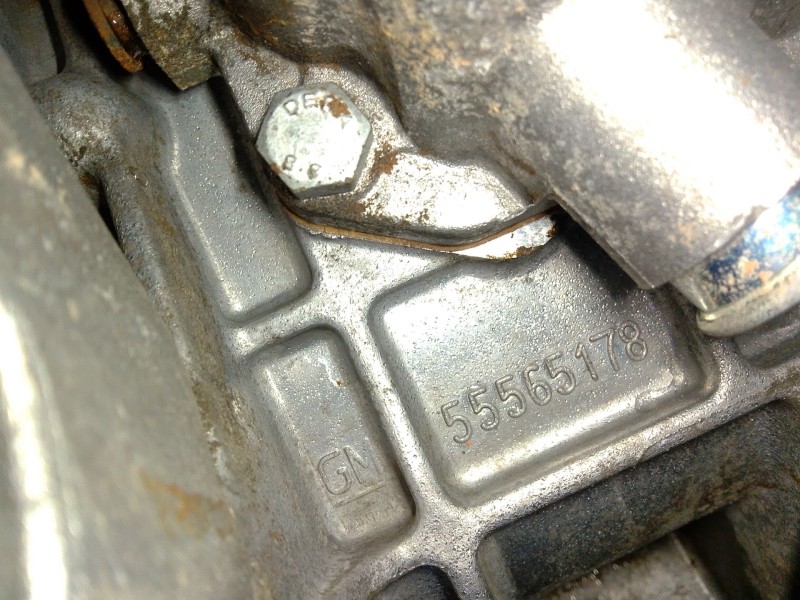 Recambio de caja cambios para opel corsa d furgoneta/hatchback (s07) 1.3 cdti (l08) referencia OEM IAM 55565178  