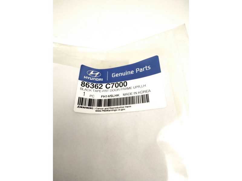 Recambio de varios para hyundai i20 active (ib, gb) 1.4 referencia OEM IAM 86362 C7000 cinta negra del marco de puerta (lado izq