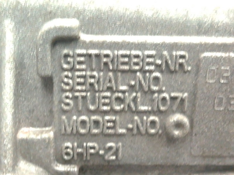 Recambio de caja cambios para bmw 5 (e60) 525 d referencia OEM IAM 6HP21  