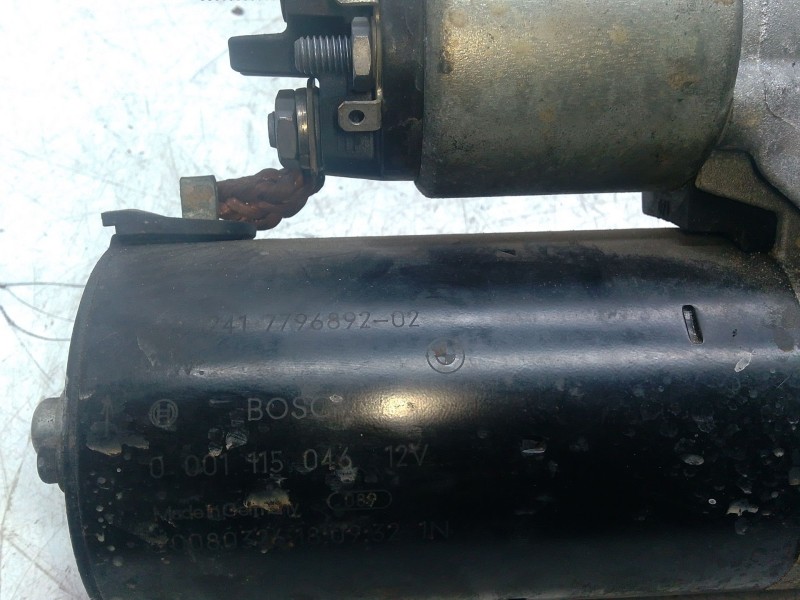 Recambio de motor arranque para bmw 5 (e60) 525 d referencia OEM IAM   