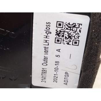Recambio de aireador izquierdo para volvo xc60 ii (246) b4 mild-hybrid awd referencia OEM IAM 31417691  