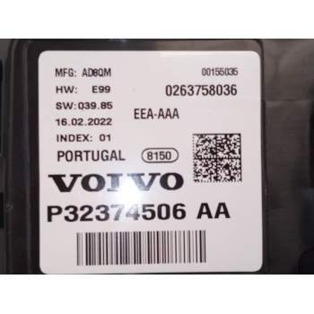 Recambio de cuadro instrumentos para volvo xc60 ii (246) b4 mild-hybrid awd referencia OEM IAM P32374506 0263758036 
