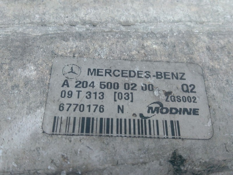 Recambio de intercooler para mercedes-benz clase e t-model (s212) e 350 cdi (212.225) referencia OEM IAM A2045000200 A204500020 