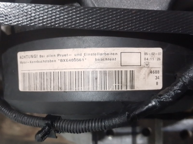 Recambio de motor completo para volkswagen passat b6 (3c2) 1.9 tdi referencia OEM IAM BXE  