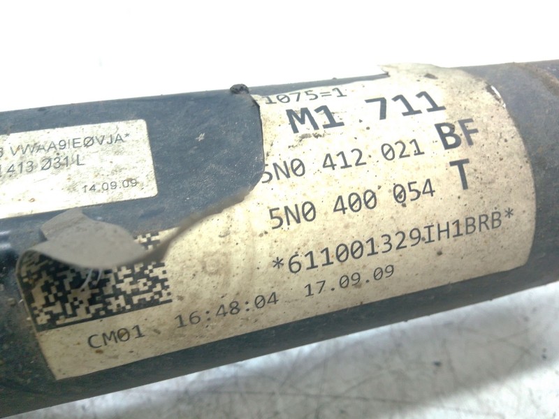 Recambio de amortiguador delantero derecho para volkswagen passat b6 (3c2) 2.0 tdi 16v referencia OEM IAM 5N0412021  