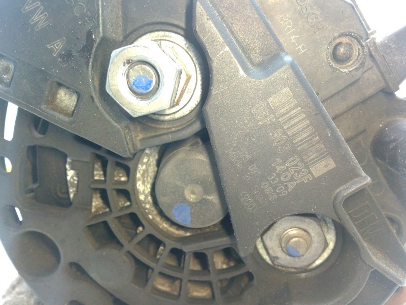 Recambio de alternador para volkswagen passat b6 (3c2) 2.0 tdi 16v referencia OEM IAM 06F903023F  