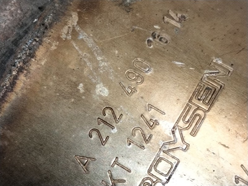 Recambio de catalizador para mercedes-benz clase e t-model (s212) e 350 cdi (212.225) referencia OEM IAM A2124901614  