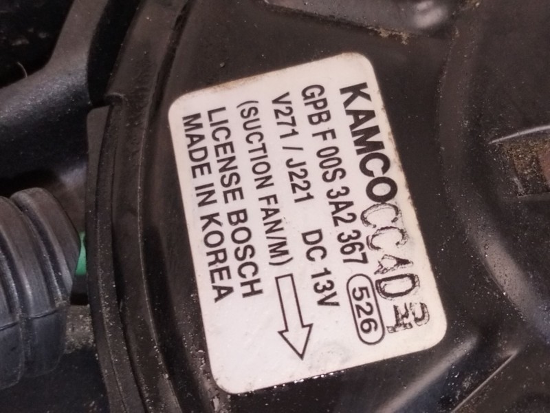 Recambio de electroventilador para chevrolet epica (kl1_) 2.0 d referencia OEM IAM 96499771  