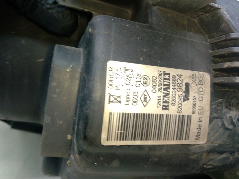Recambio de faro derecho para renault clio iii (br0/1, cr0/1) 1.5 dci (br17, cr17) referencia OEM IAM 8200244889  
