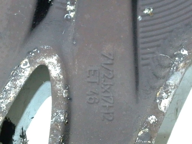 Recambio de llanta aluminio para mercedes-benz clase e t-model (s212) e 350 cdi (212.225) referencia OEM IAM 2204010202  