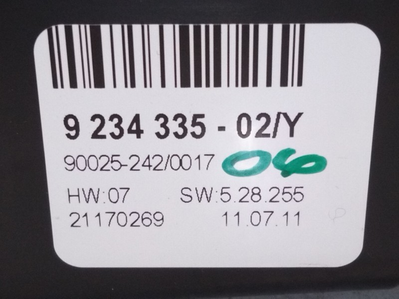 Recambio de mando climatizador para bmw x6 (e71, e72) xdrive 40 d referencia OEM IAM 9234335  