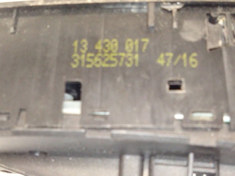 Recambio de mando elevalunas delantero izquierdo para opel corsa e (x15) 1.4 (08, 68) referencia OEM IAM 315625731  