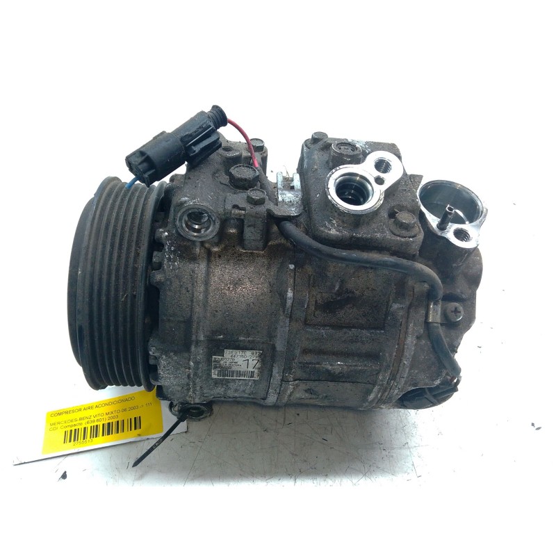 Recambio de compresor aire acondicionado para mercedes-benz vito mixto 06.2003  111 cdi compacto (639.601) referencia OEM IAM 44