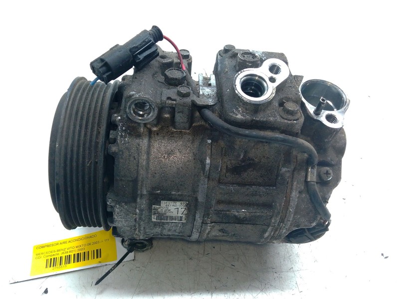 Recambio de compresor aire acondicionado para mercedes-benz vito mixto 06.2003  111 cdi compacto (639.601) referencia OEM IAM 44