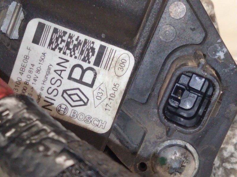 Recambio de alternador para renault grand scénic iv (r9_) 1.6 dci 130 referencia OEM IAM 231004BE0B  