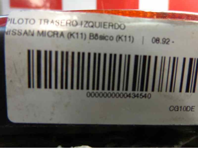 Recambio de piloto trasero izquierdo para nissan micra (k11) básico (k11) referencia OEM IAM   