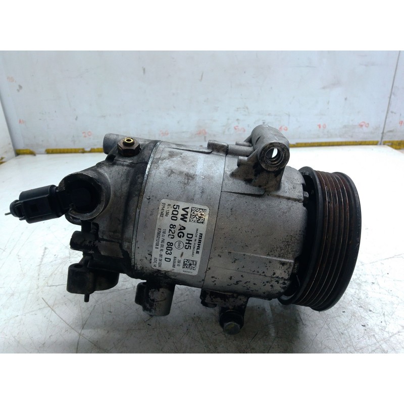 Recambio de compresor aire acondicionado para skoda rapid (nh3, nk3, nk6) 1.6 tdi referencia OEM IAM 5Q0820803D  