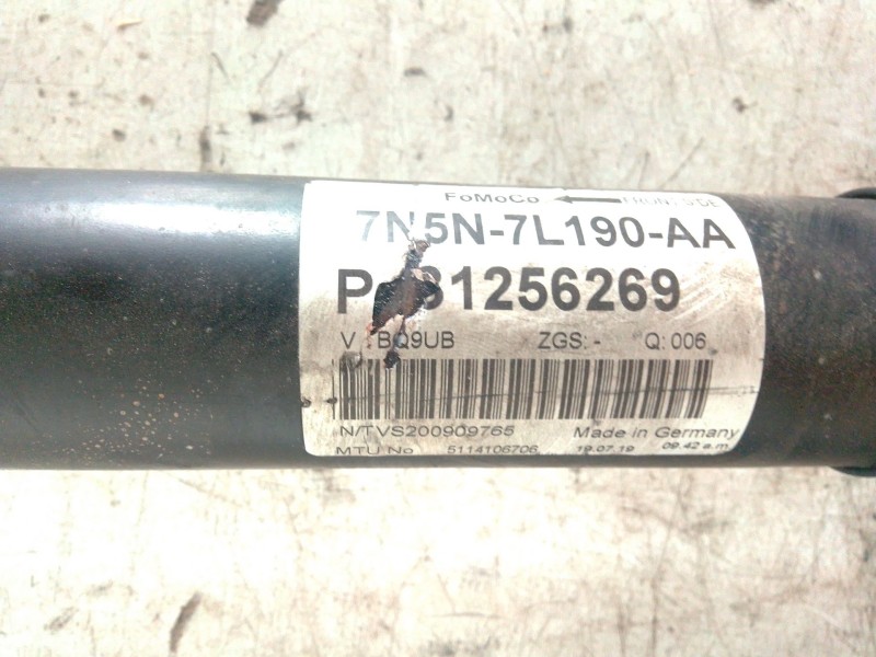 Recambio de transmision central para ford kuga i 2.0 tdci referencia OEM IAM 7N5N7L190AA  