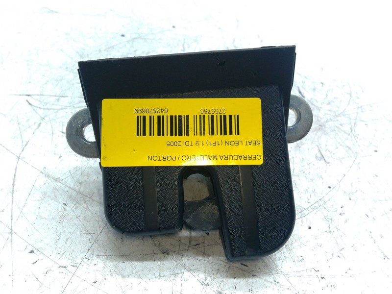 Recambio de cerradura maletero / porton para seat leon (1p1) 1.9 tdi referencia OEM IAM 1P0827505A  