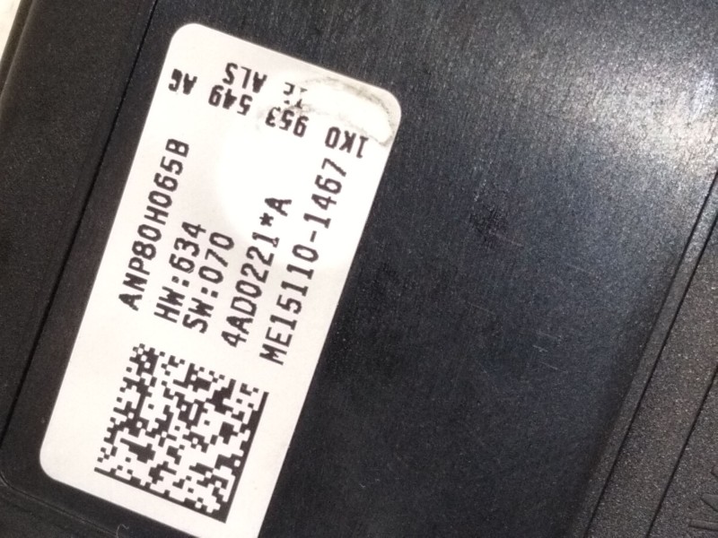 Recambio de centralita direccion para seat leon (1p1) 1.9 tdi referencia OEM IAM 1K0953549AG  