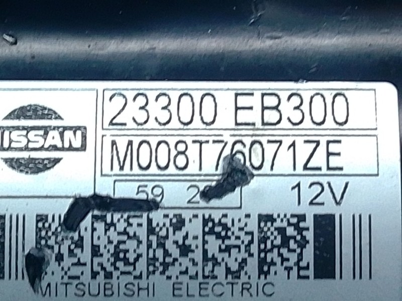 Recambio de motor arranque para nissan navara np300 (d40) 2.5 dci 4wd referencia OEM IAM 23300EB300  